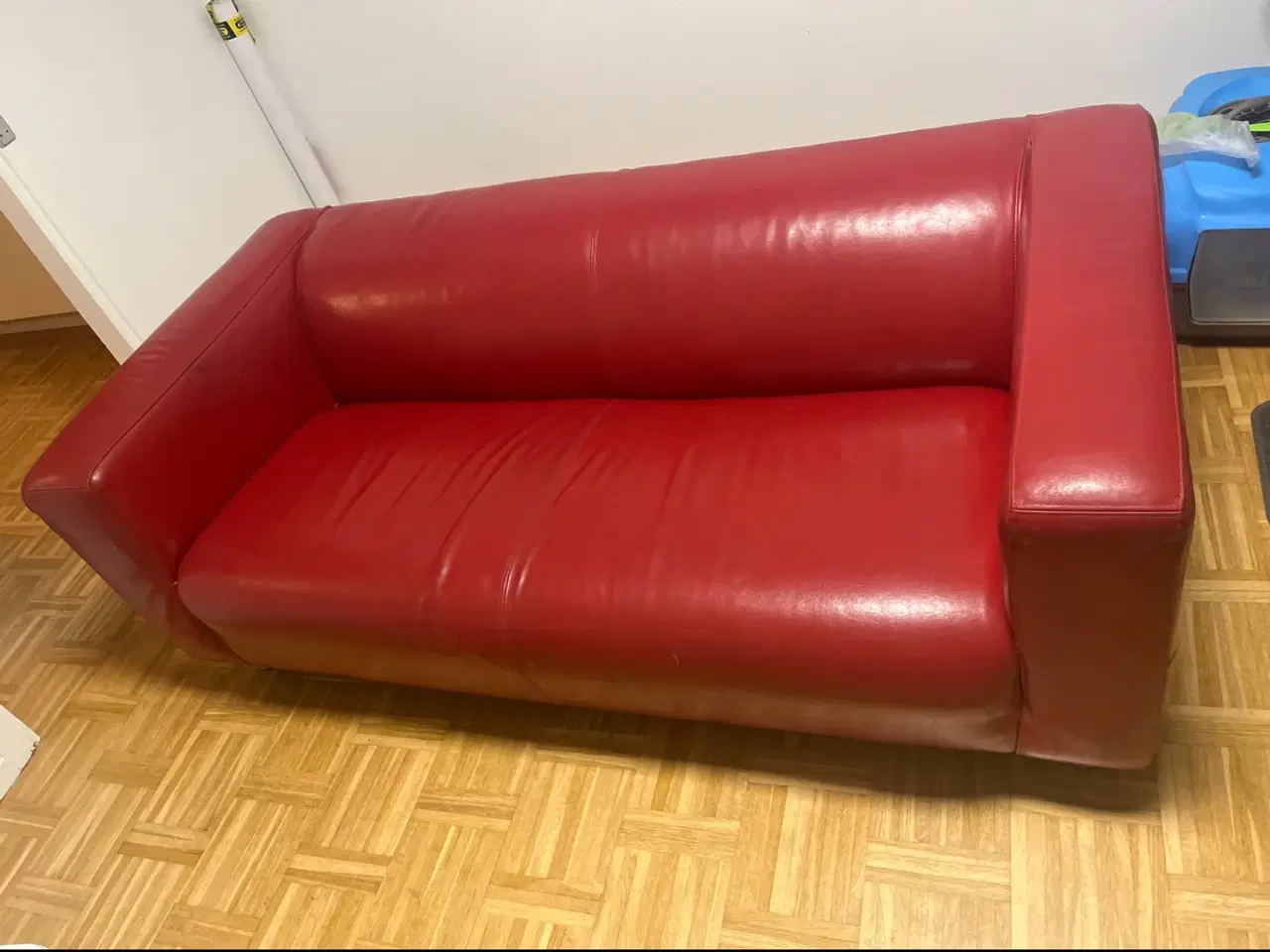 Billede 1 - Ældre rød sofa