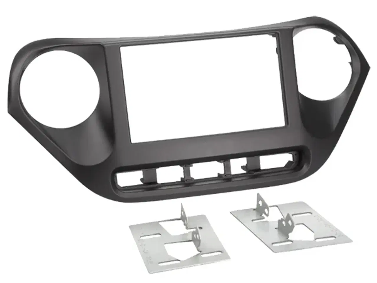 Billede 1 - 2-DIN radioramme Hyundai i10 11/2013-12/2019 sort
