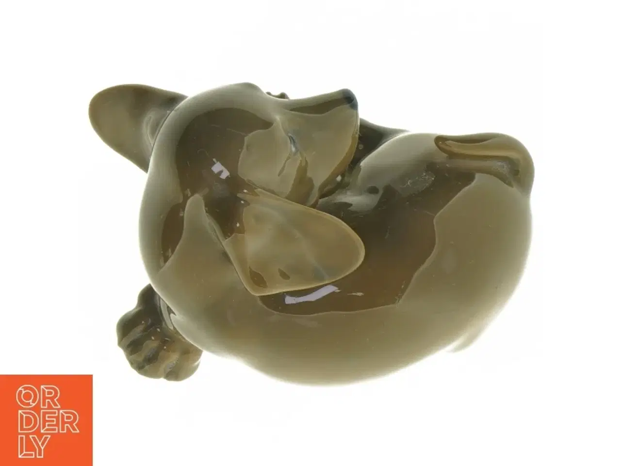 Billede 6 - Gravhund, Royal Copenhagen. RC 1407, (str. 10 x 8 cm)