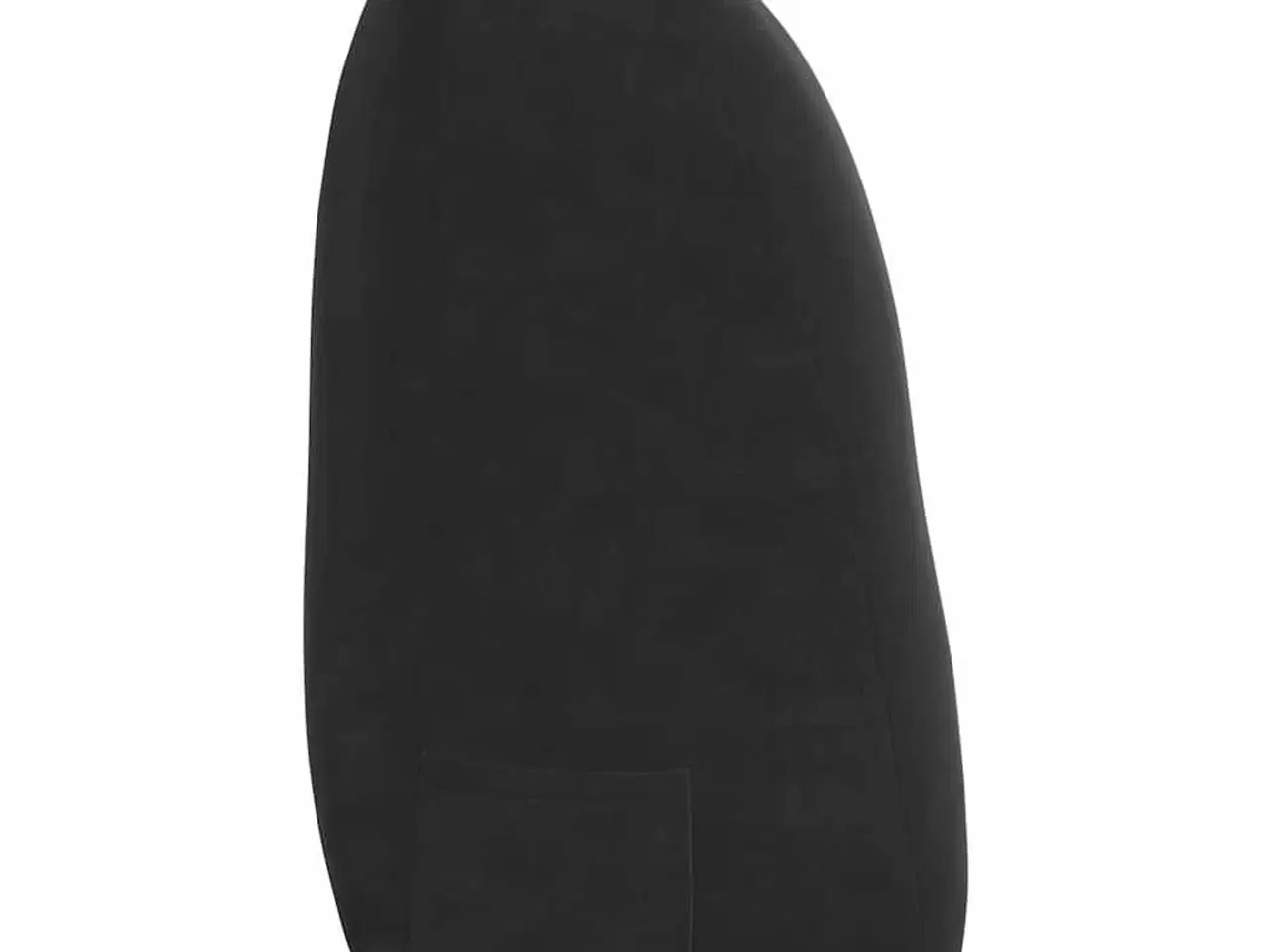 Billede 7 - Rygpude Sort 120 x 24 x 50 cm Fløjl