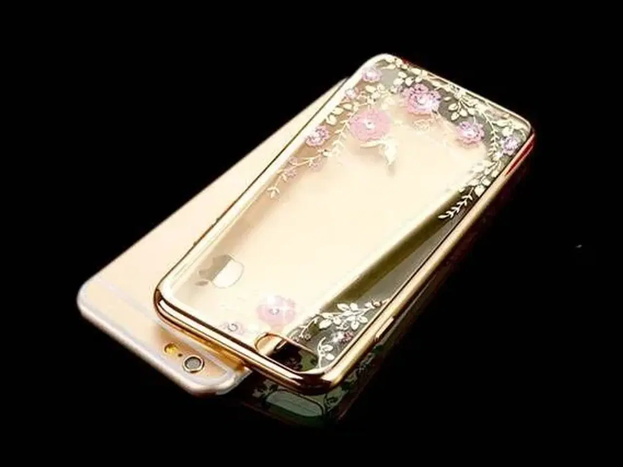 Billede 7 - Guld silikone cover til iPhone 5 5s SE 6 6s 7 8 7+