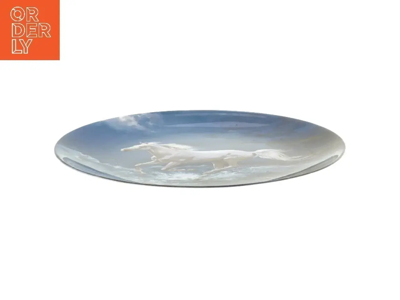 Billede 2 - Dekorativ tallerken med hestemotiv fra Wedgwood (str. Ø 20 cm)