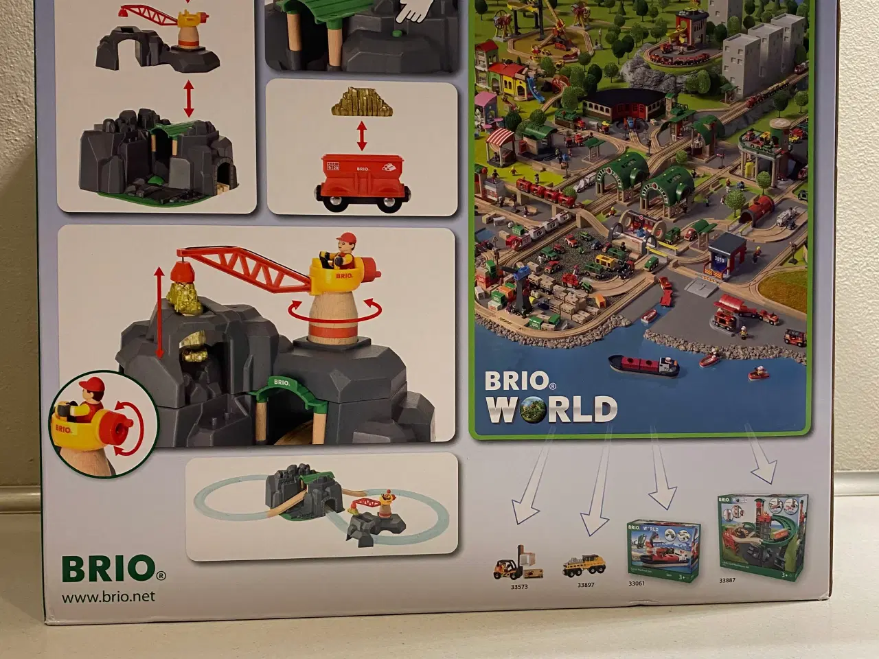 Billede 2 - BRIO Kran & Tunnel