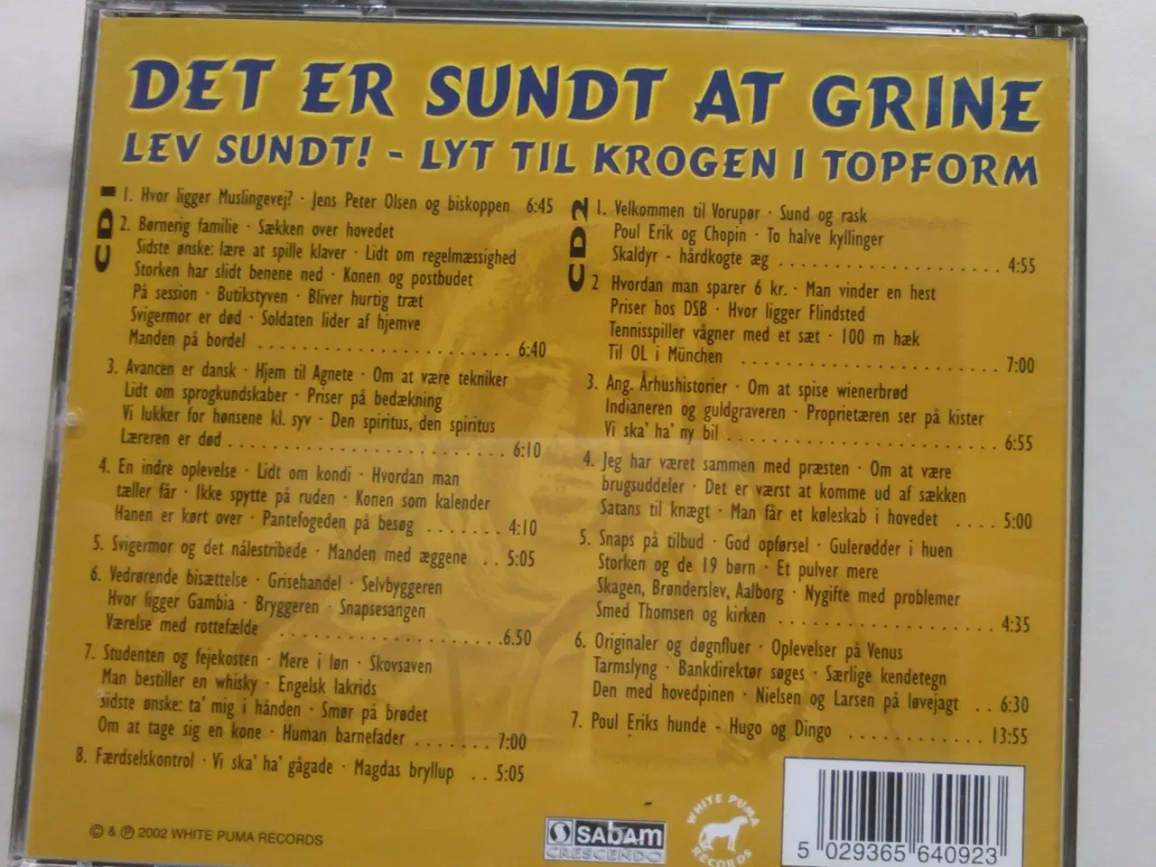 Billede 2 - Poul Erik Krogen: 2 dobbelt CD'er – Stk. 22 kr. 