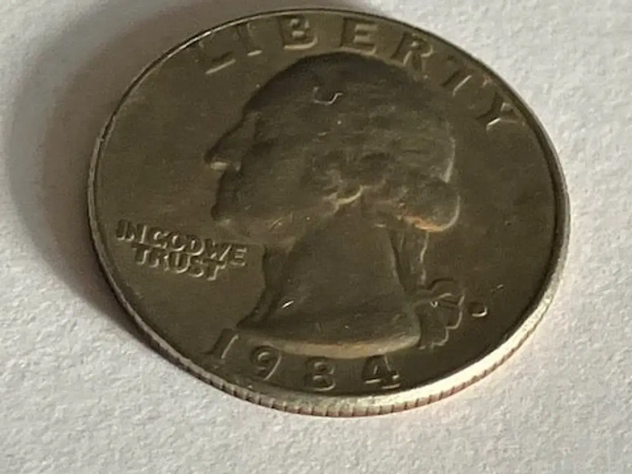 Billede 1 - Quarter Dollar 1984 USA