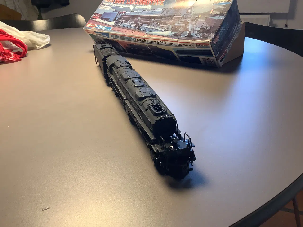 Billede 2 - h0 Big Boy 45 cm langt damplok.PRIS INKLUSIV FRAGT