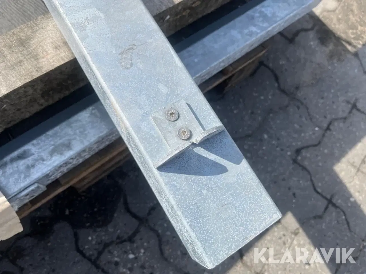 Billede 6 - Galvaniseret havelåge 1 styk