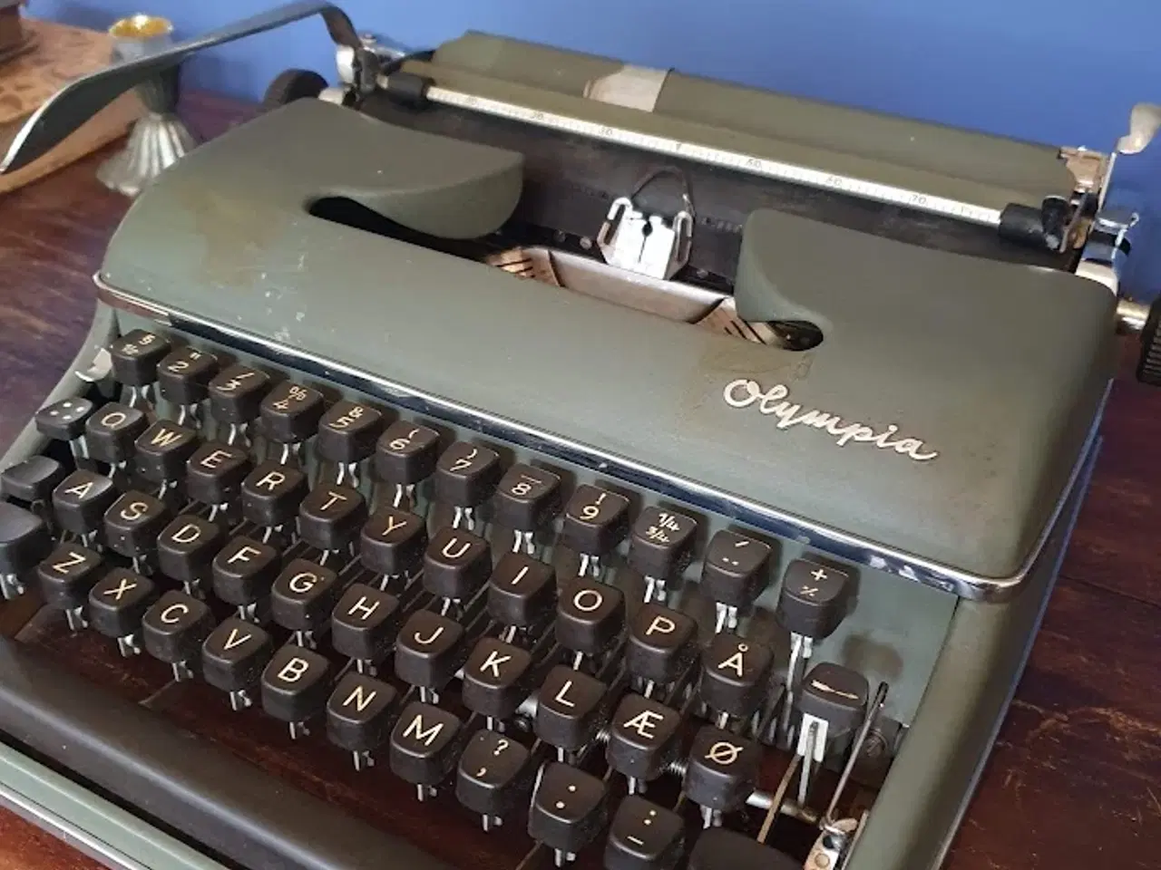 Billede 2 - Skrivemaskine Olympia, Retro