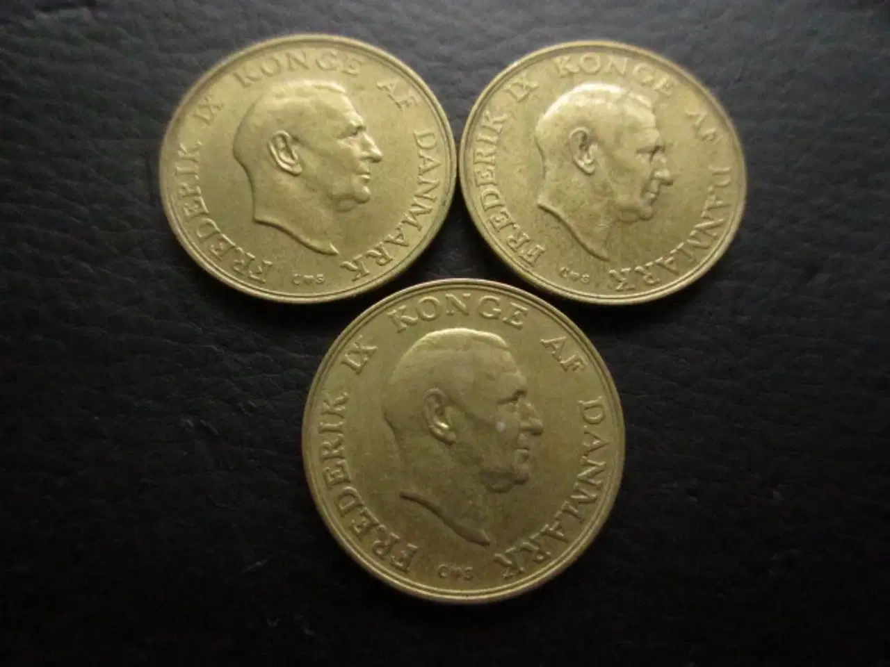 Billede 2 - 1 krone 1956, 1957 og 1958 i fin kvalitet