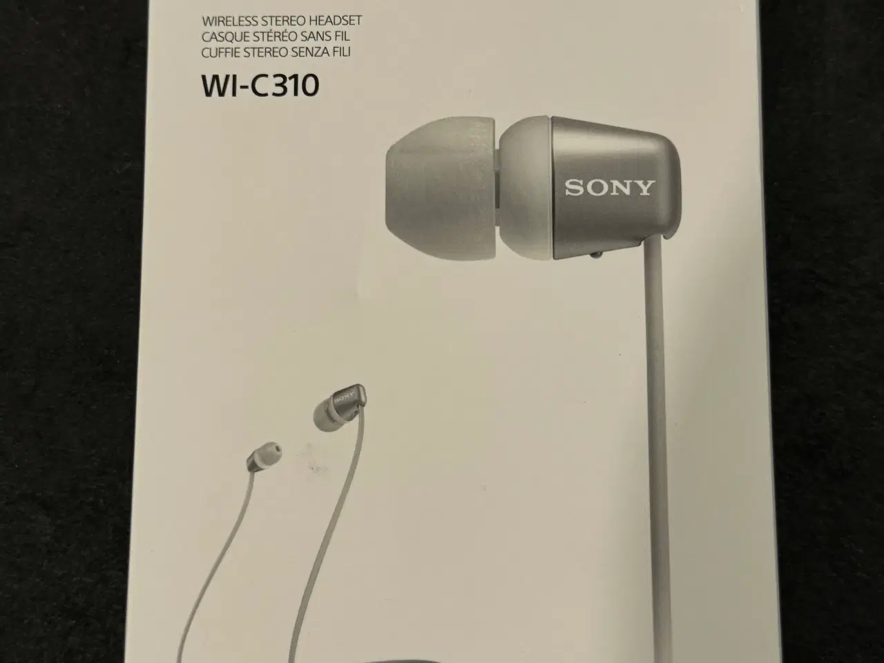 Billede 1 - Nye Nye Sony WI-C310 - earphones m. mic