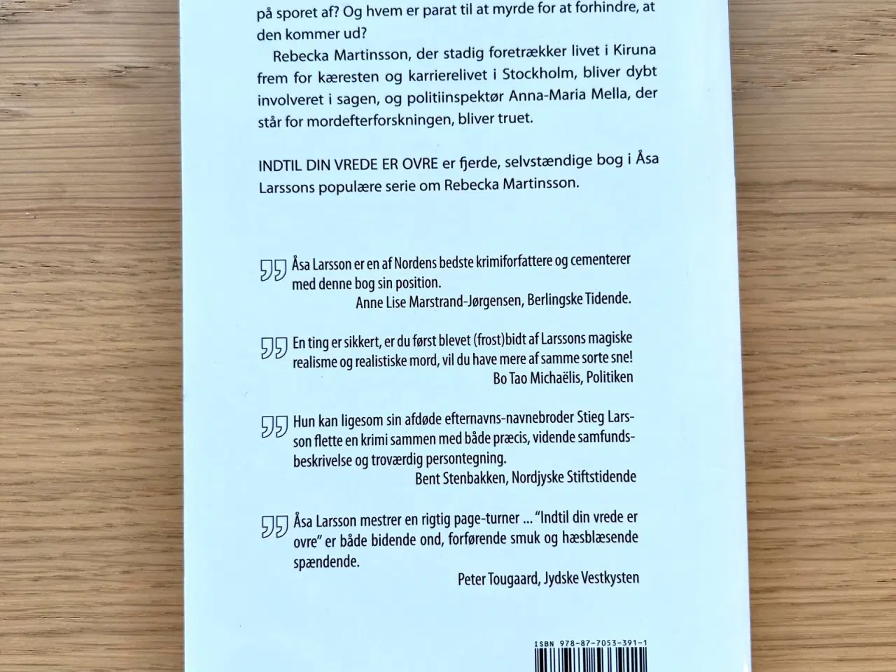Billede 2 - Indtil Din Vrede Er Ovre af Åsa Larsson
