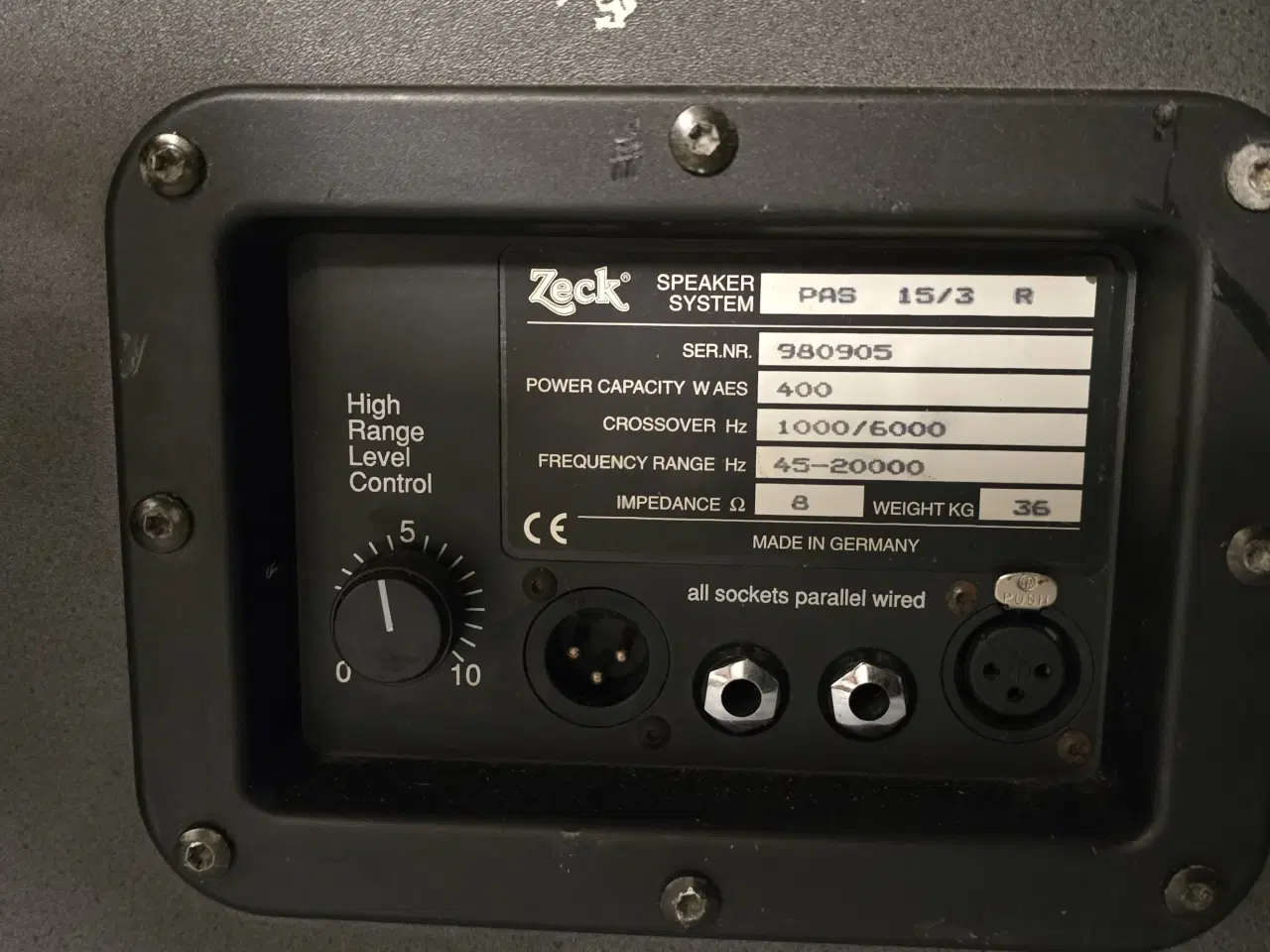 Billede 3 - P.A. anlæg 