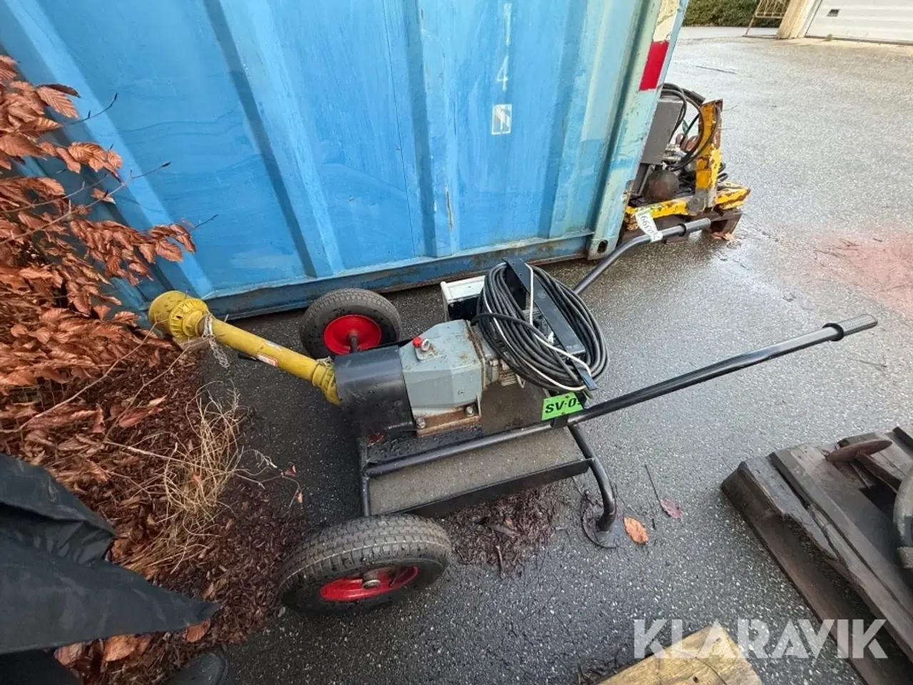 Billede 5 - Elmotor med PTO-drev