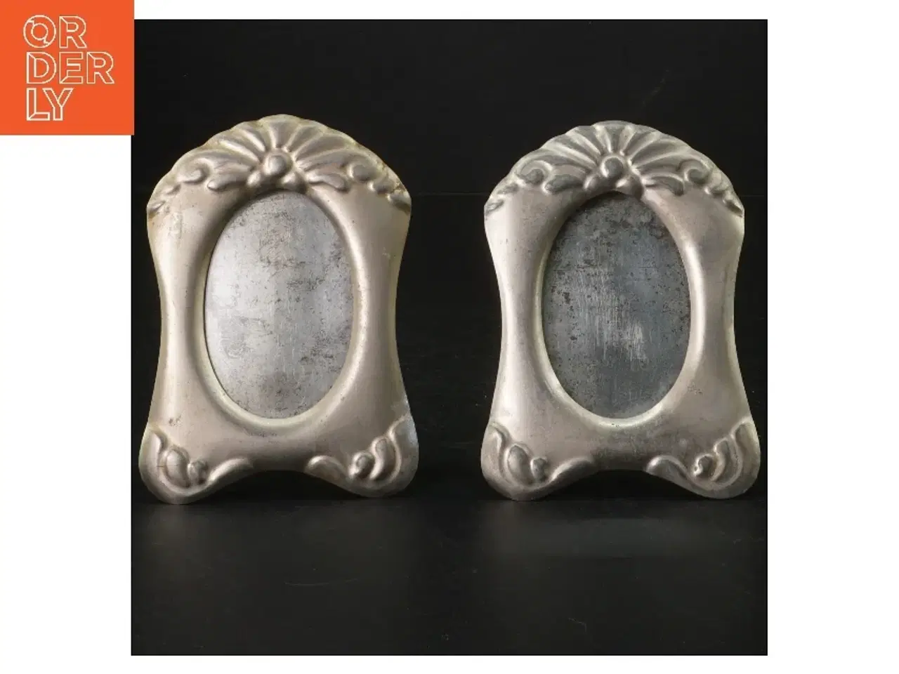 Billede 1 - Sølvfarvede billedrammer (str. 12 x. 9 cm)