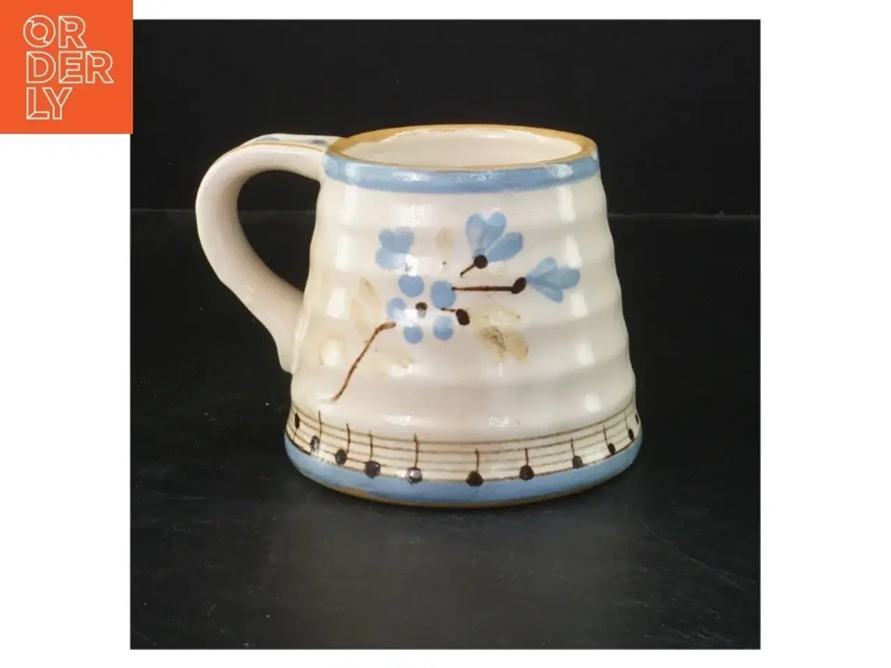 Billede 2 - Keramikkrus fra Knabstrup Bellmann serien ca 1950. (str. Ø 8,5 cm længde 10 cm)