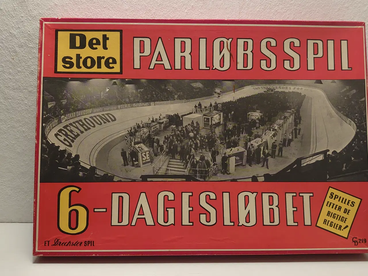 Billede 1 - Det store Parløbsspil, 6-Dagesløbet fra 1960.
