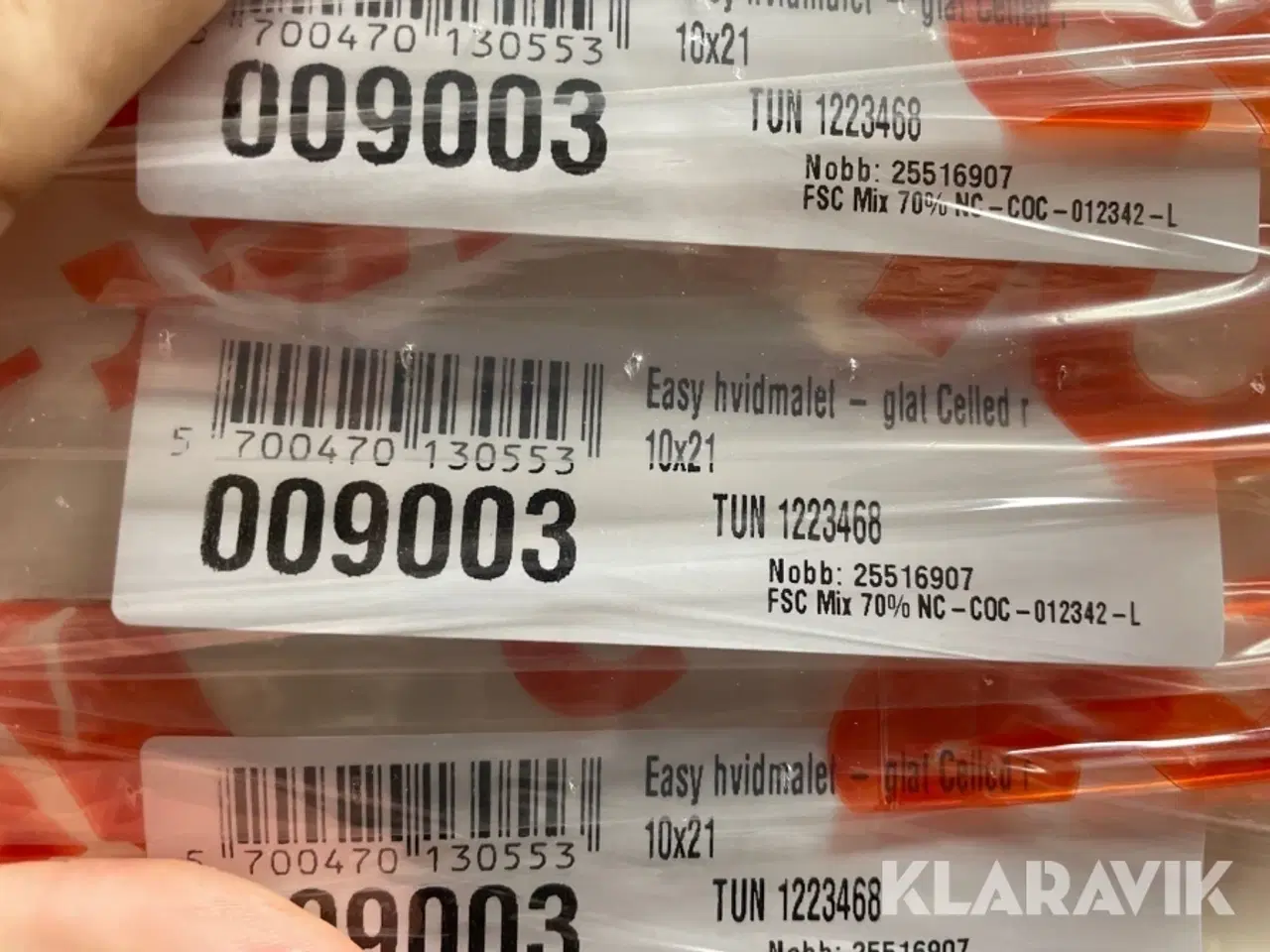 Billede 3 - Døre Swedoor Easy hvidmalet / 10x21 50 styk