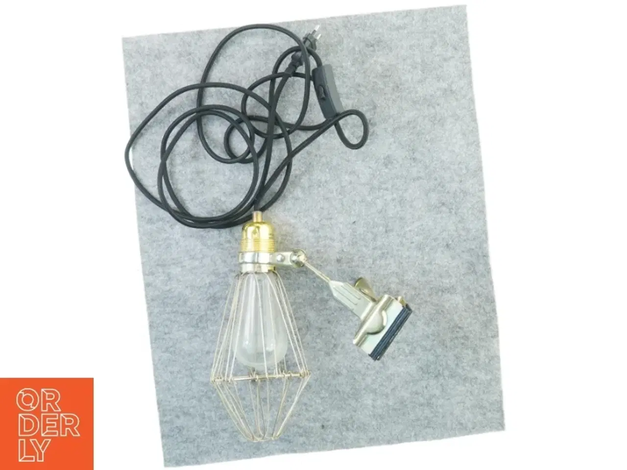 Billede 6 - Lampe med klemme (str. 27 x 12 cm)