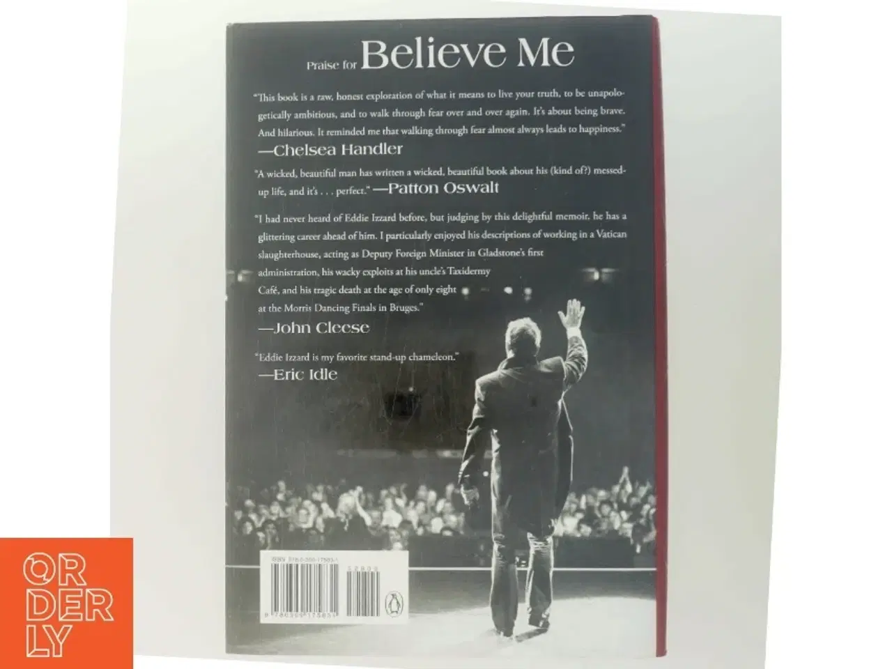 Billede 3 - Believe me : a memoir of love, death, and jazz chickens af Eddie Izzard (Bog)