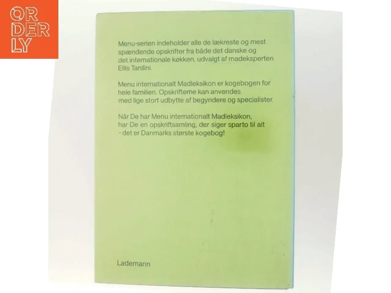 Billede 3 - Menu: Internationalt Madleksikon af Ellis Tardini (Bog)