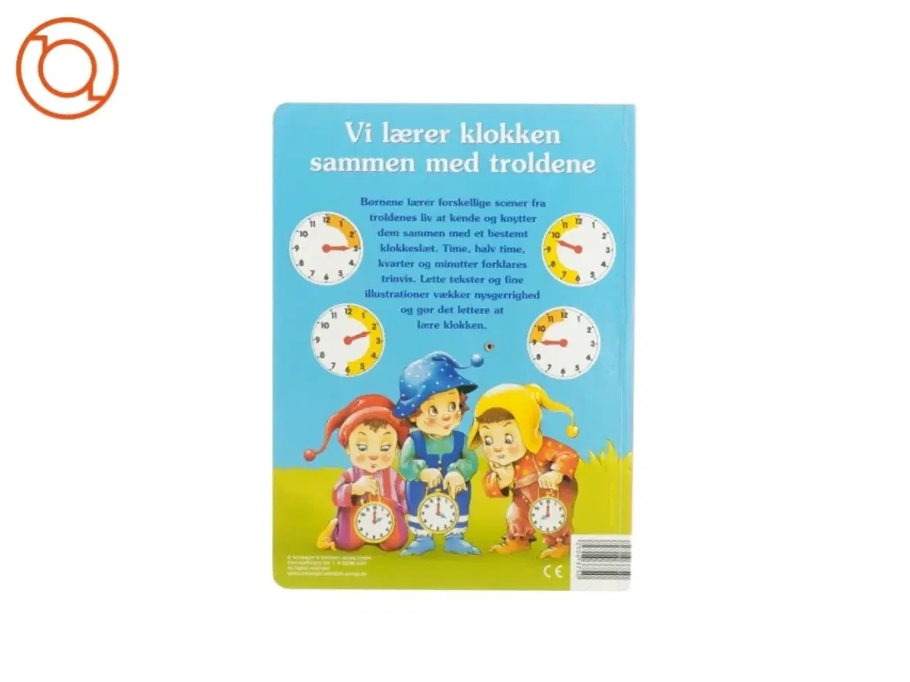 Billede 2 - Vi lærer klokken sammen med troldene (Bog)
