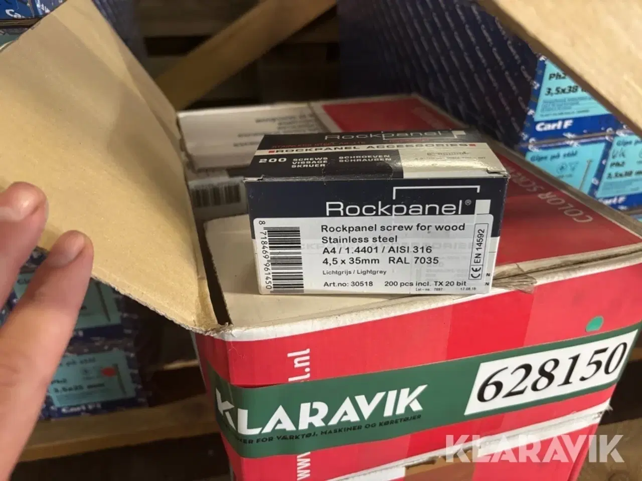 Billede 9 - Skruer/Bolte/Beslag/Håndtag 6 kasser
