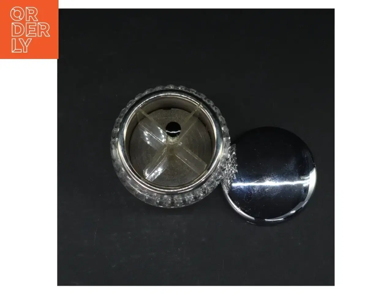 Billede 5 - Krystalglas (str. Ø. 10 cm. længde, 11,5 cm)