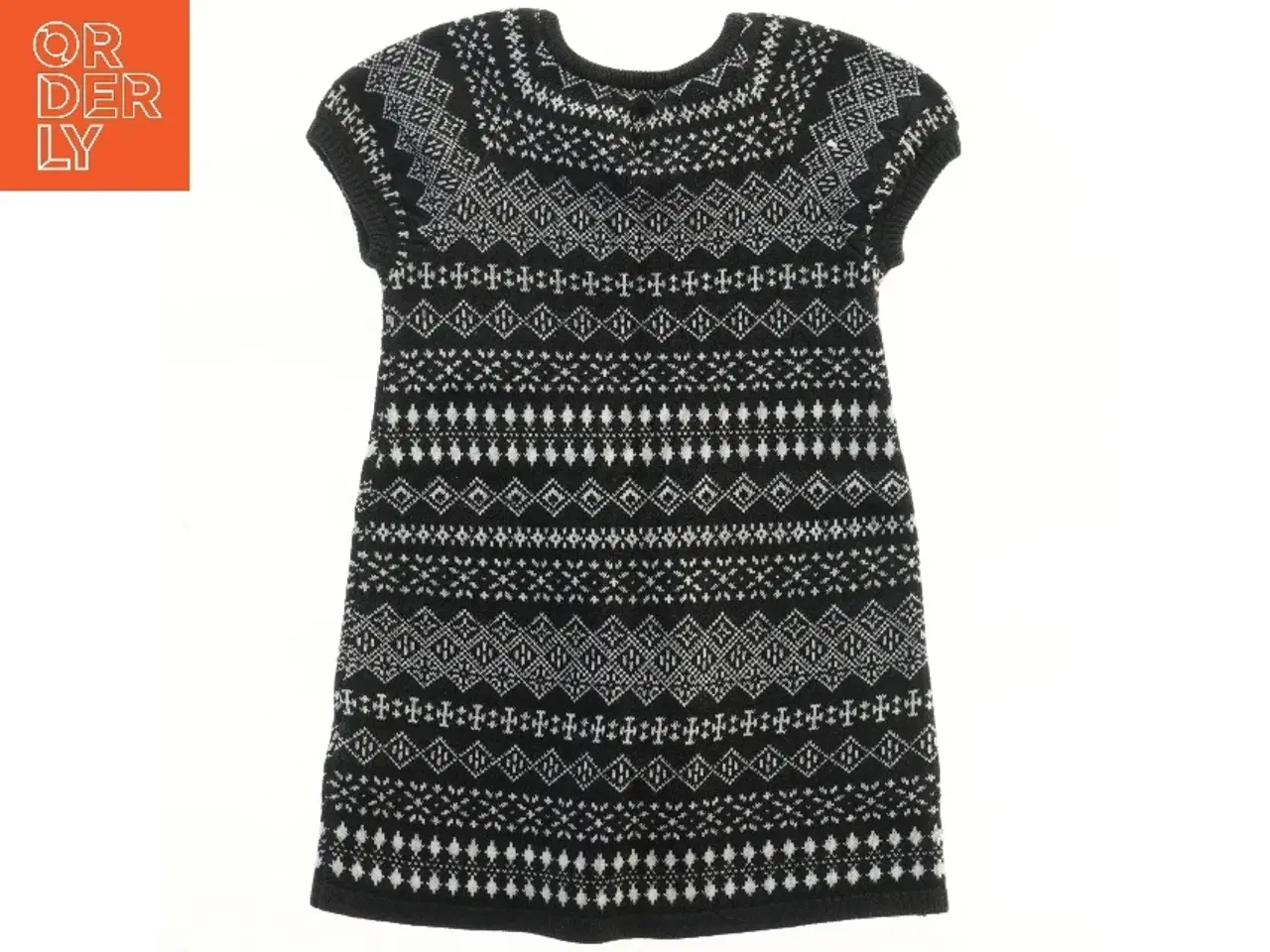 Billede 2 - Strikket kortærmet kjole fra H&M (str. 98)