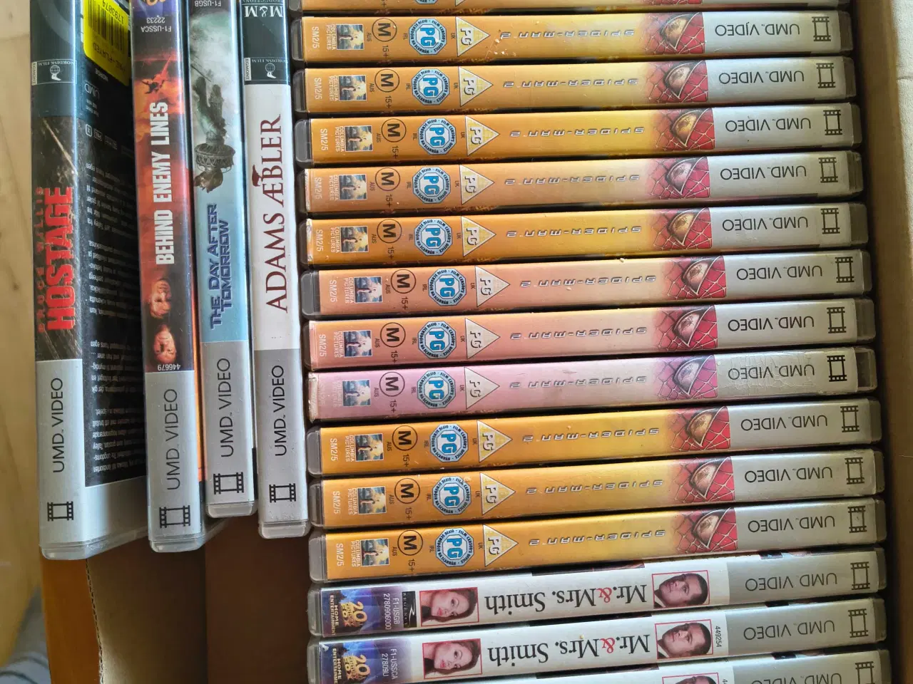 Billede 1 - Psp film  pris 20 kr stk