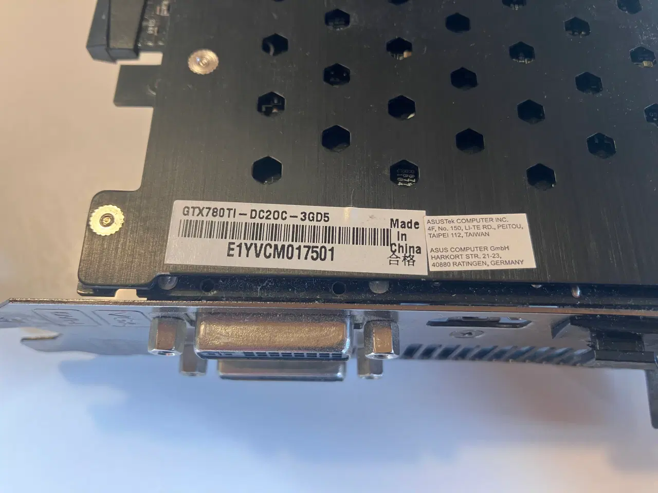 Billede 5 - Asus GTX 780 TI 3GB Grafikkort