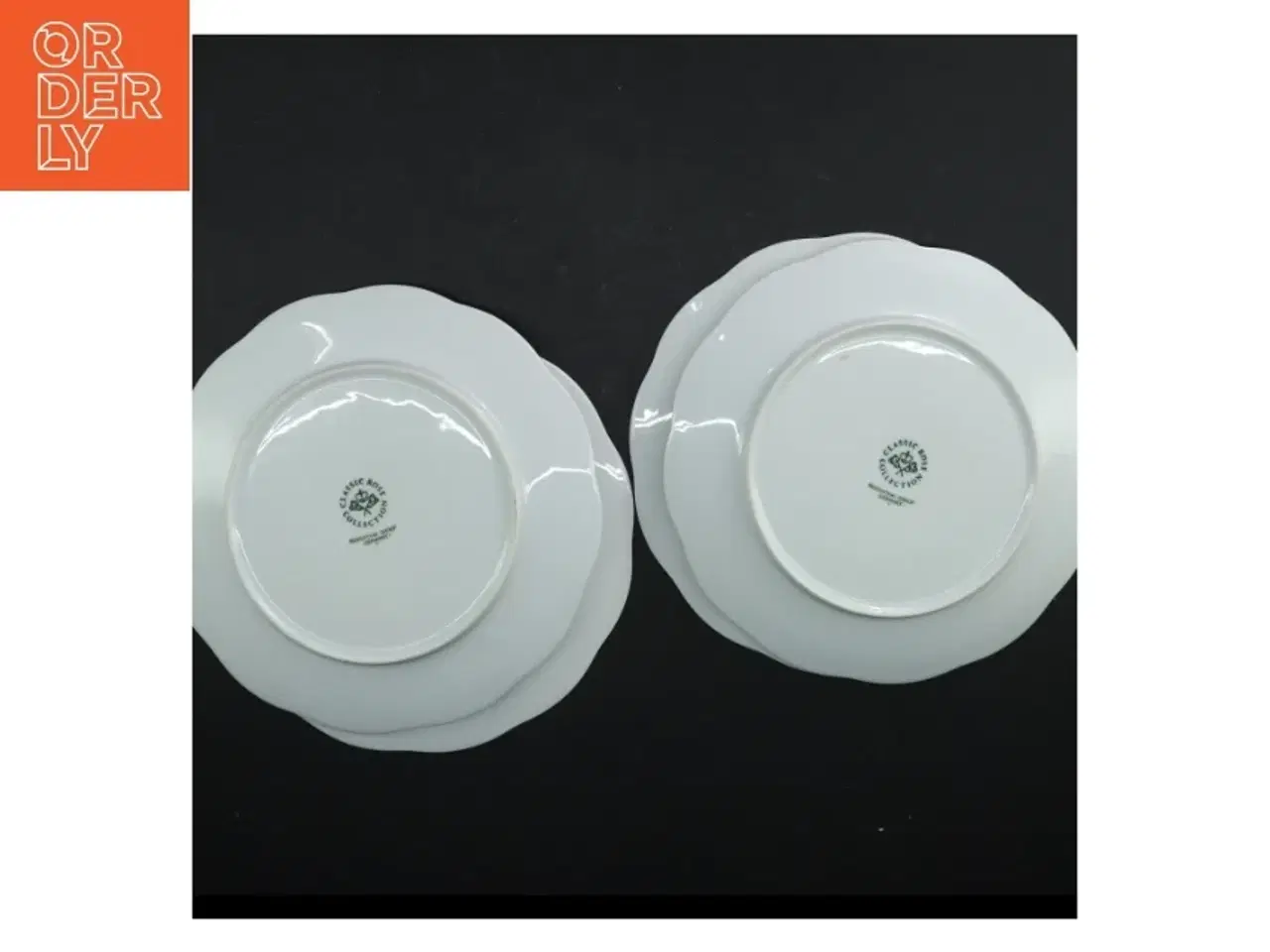 Billede 4 - Porcelænstallerkener fra Royal Collection (str. Ø. 21 cm. 4 styk)