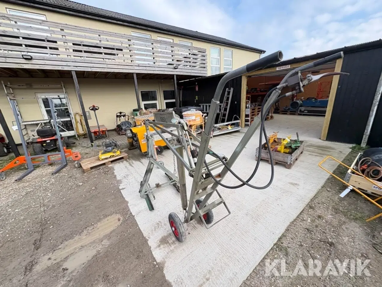 Billede 5 - Fliseløfter / vogn