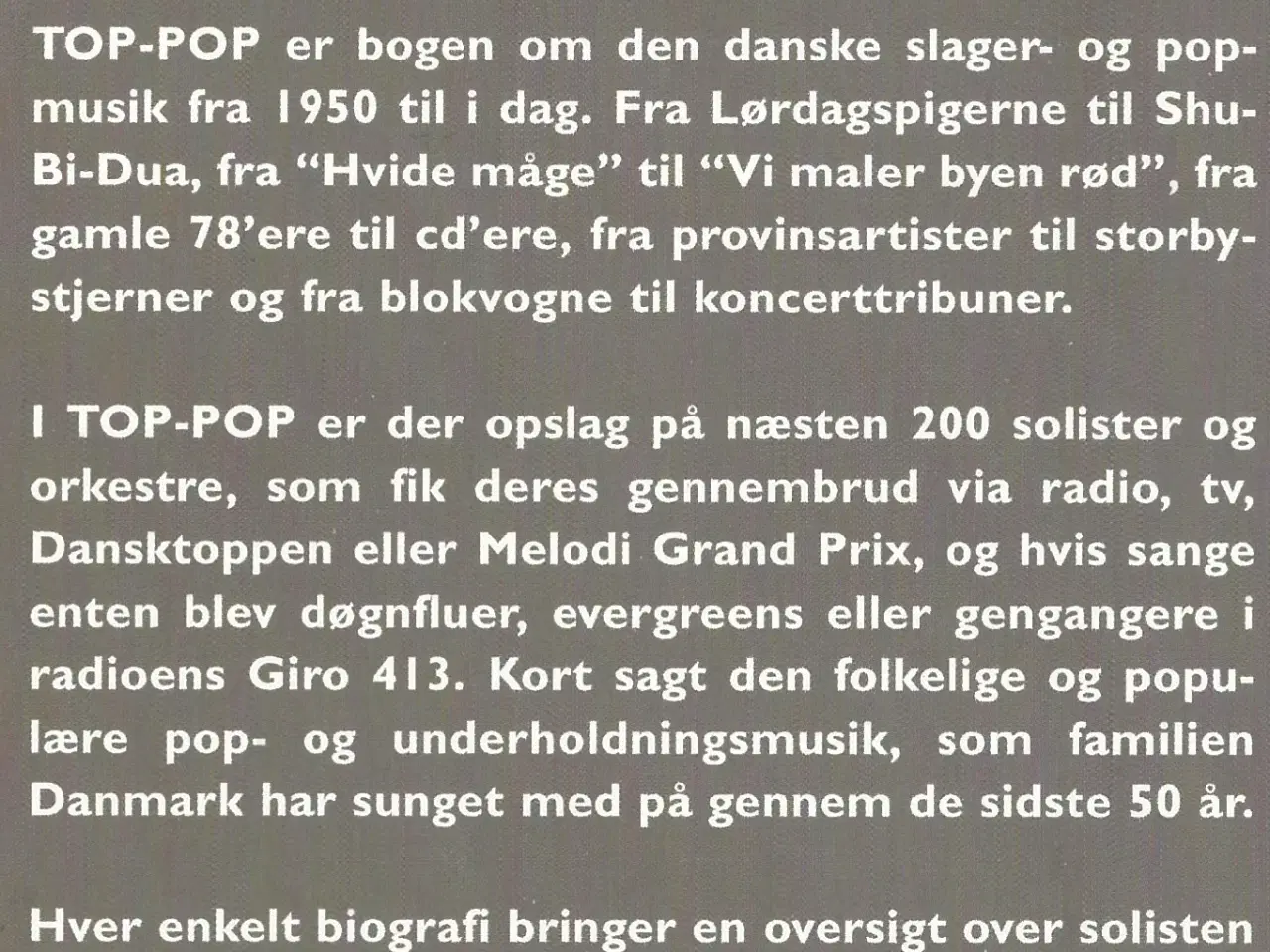 Billede 2 - Top-Pop, Carsten Michael Laursen