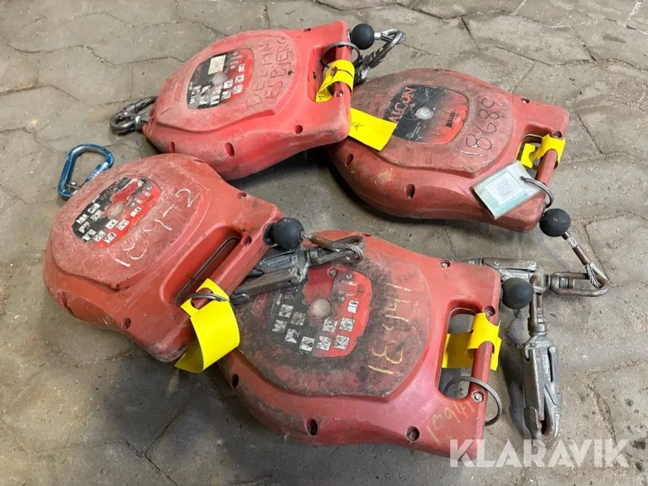Billede 2 - Faldsikring med taljeblok Miller Falcon MP50SS 4 styk