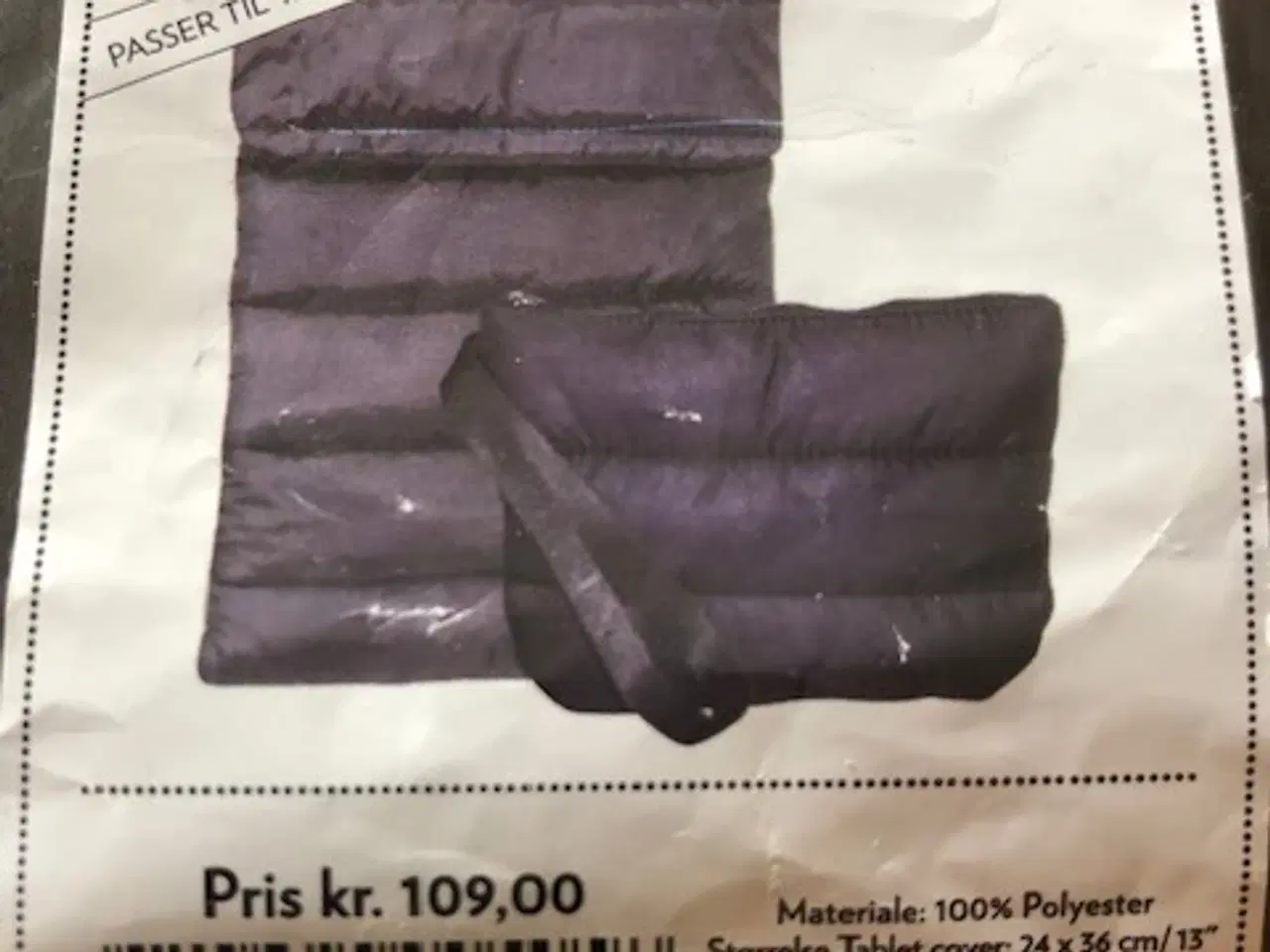 Billede 1 - 2 sæt tablet cover og clutch. Laminerede