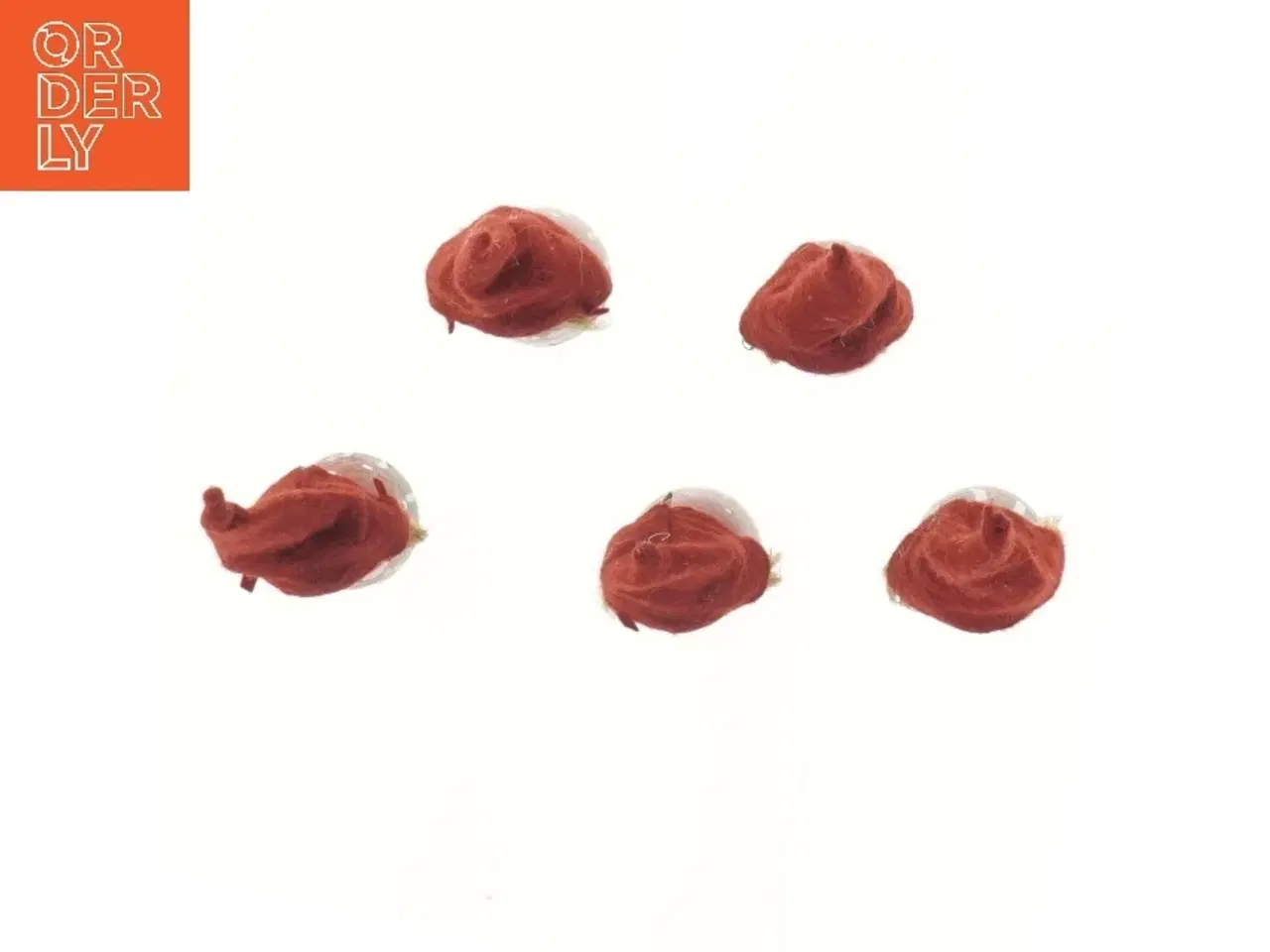 Billede 2 - Dekorative nissefigurer (str. 5 stk 19,5 cm)