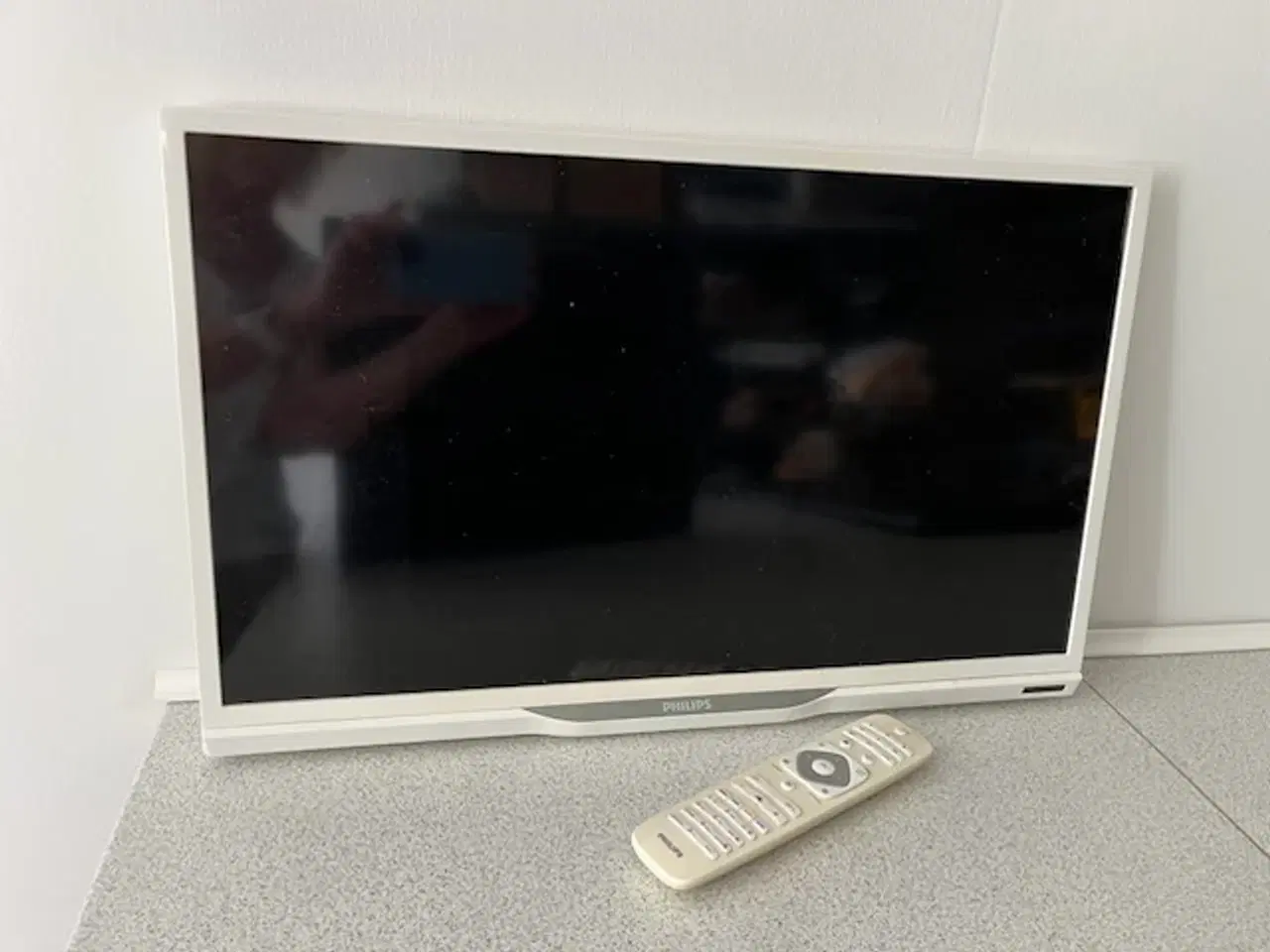Billede 1 - PHILIPS 22" Smart TV - hvid