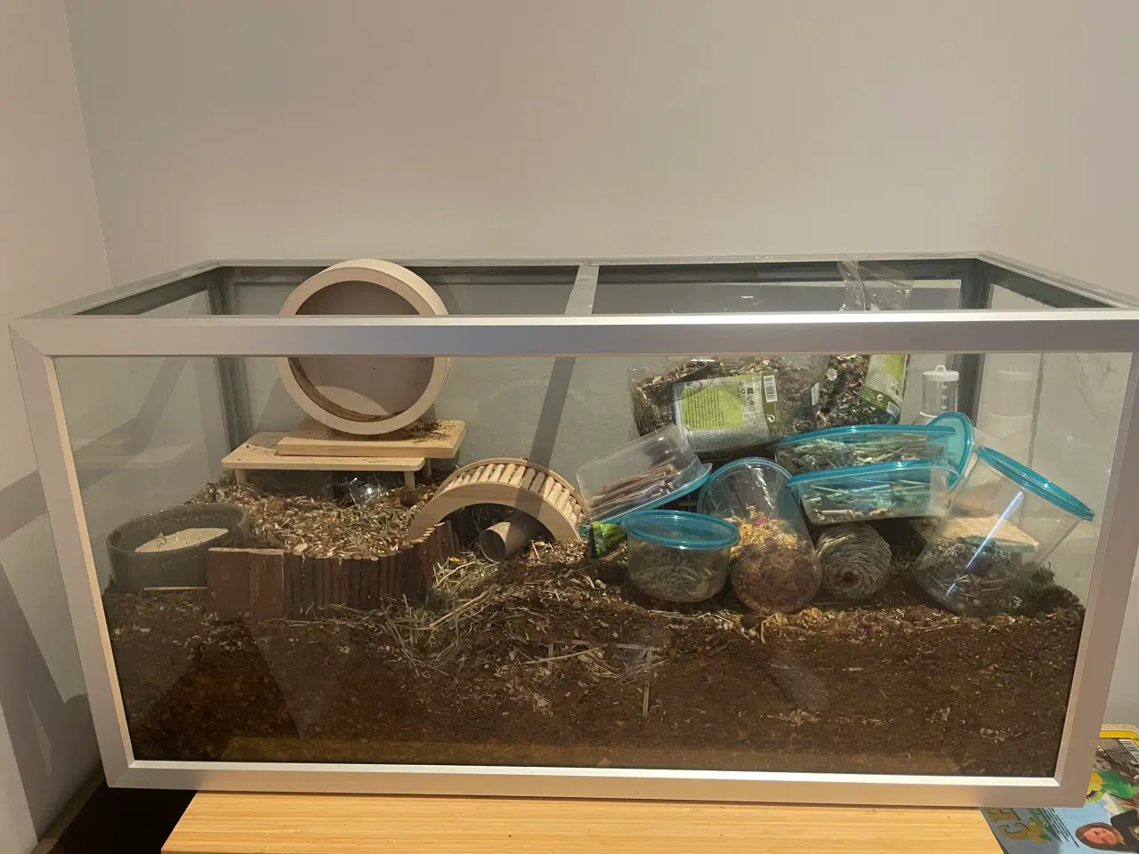 Billede 4 - Bur/Terrariet og meget mere!🐹🍀