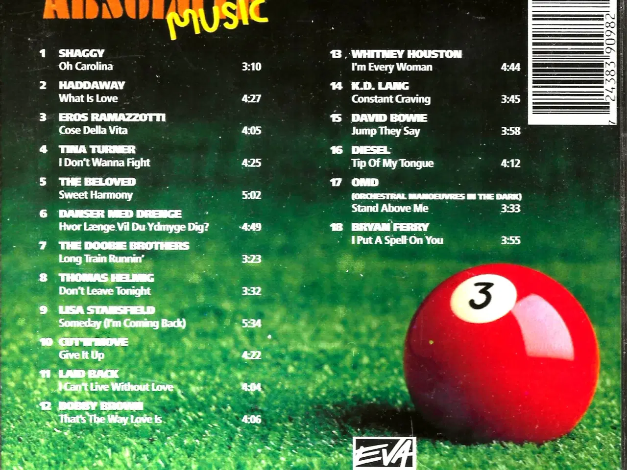 Billede 6 - Absolut Music. Syv CD'er. Nr. 1 - 5 og 7 og 8