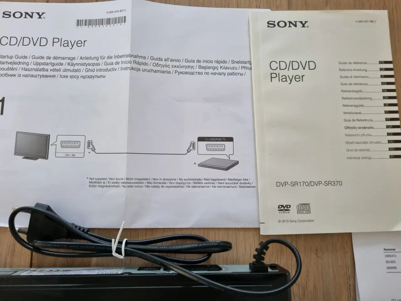 Billede 3 - Sony DVD afspiller