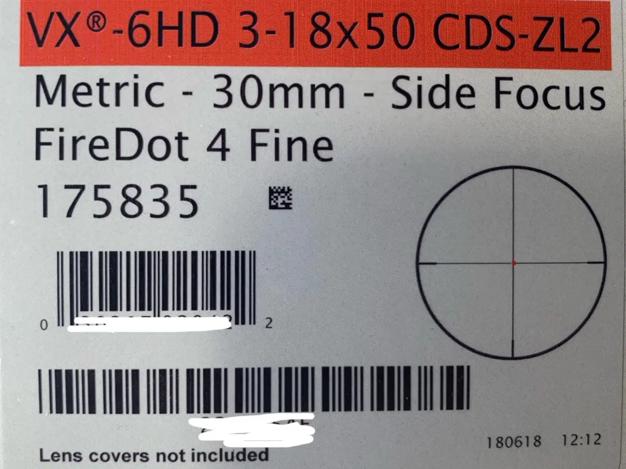 Billede 3 - Leupold VX-6HD 3-18x50 CDS-ZL