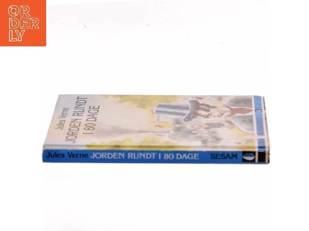 Billede 2 - Jorden rundt i 80 dage af Jules Verne (Bog)