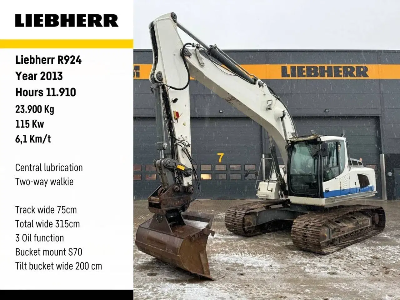 Billede 1 - Liebherr R924