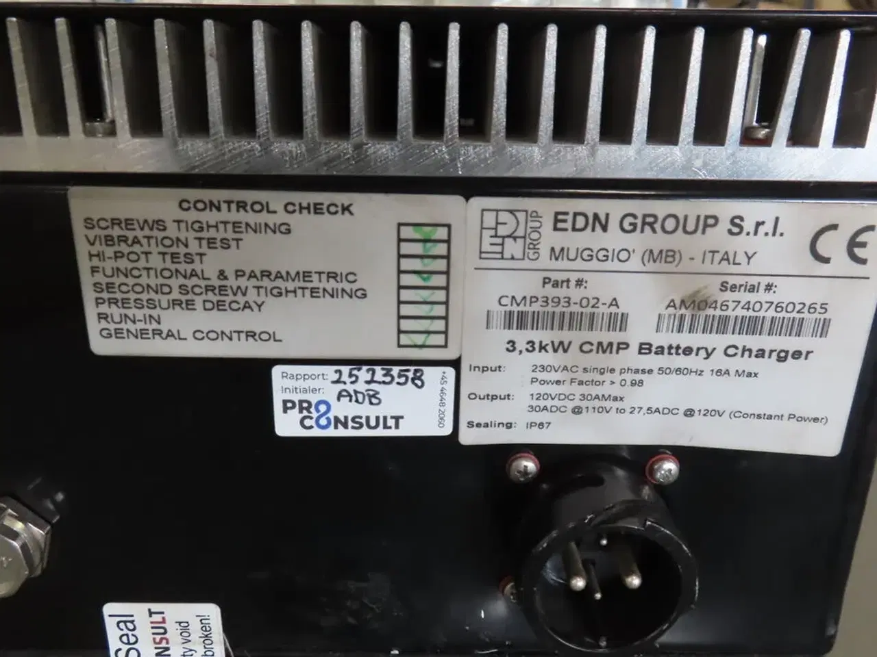 Billede 4 - EDN Charger 3.3 kW 120V - Refurbished