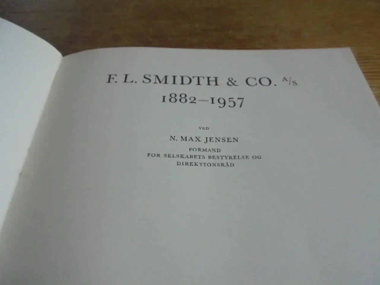 Billede 2 - F.L. Schmidt & Co. A/S 1882-1957  Fast bind