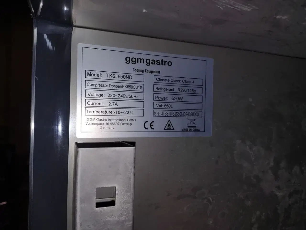 Billede 6 - Fryser  GGM GASTRO