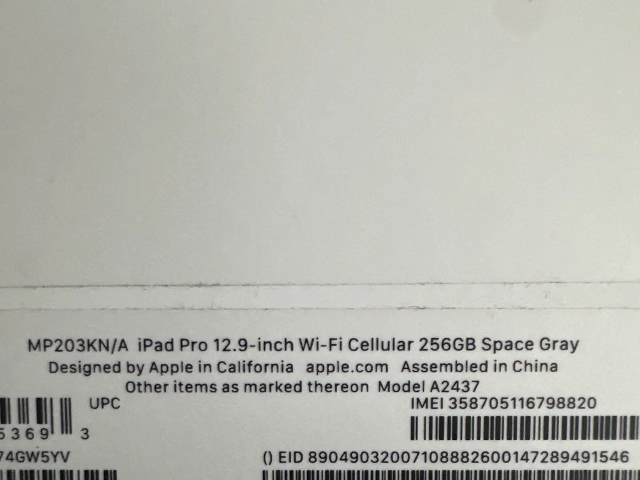 Billede 13 - iPad Pro 12.9  ( 6 generation ) wi-Fi 