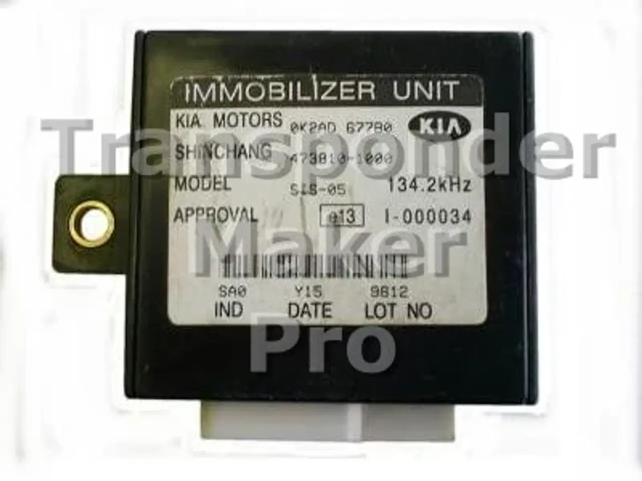 Billede 1 - TMPro Software modul 77 – KIA immobox Shinchang.