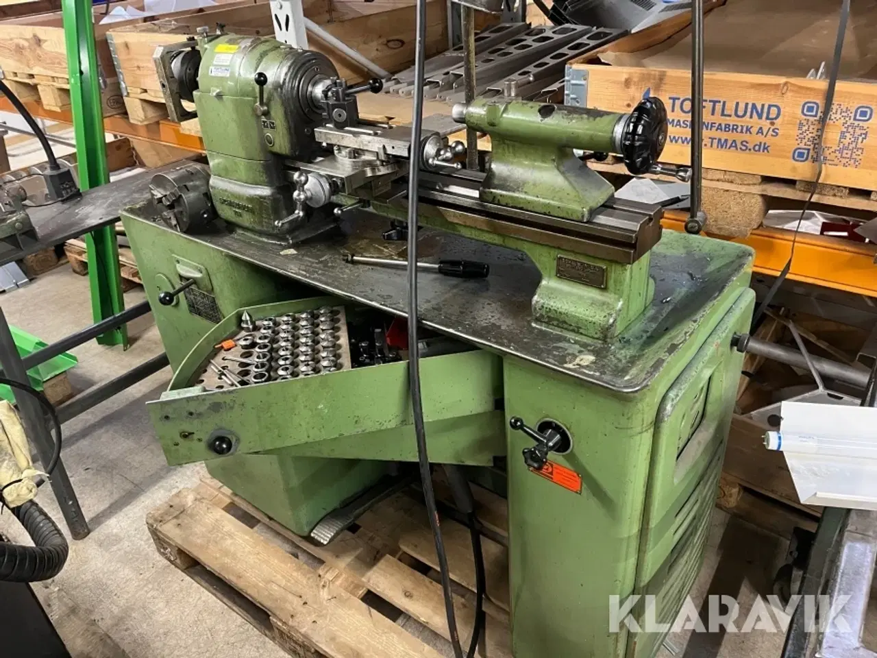 Billede 1 - Drejebænk Schaublin 102-80