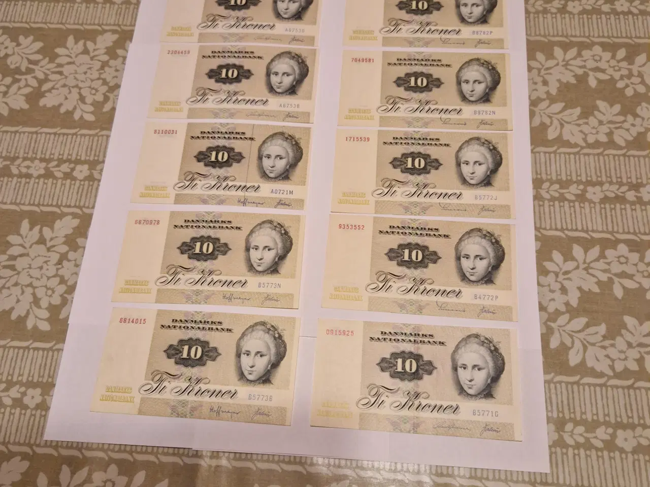 Billede 2 - Gamle pengesedler 10 kroner